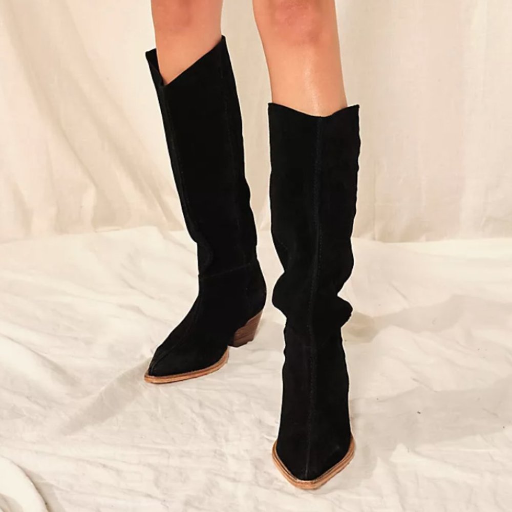 Free People Low Slouch Boots